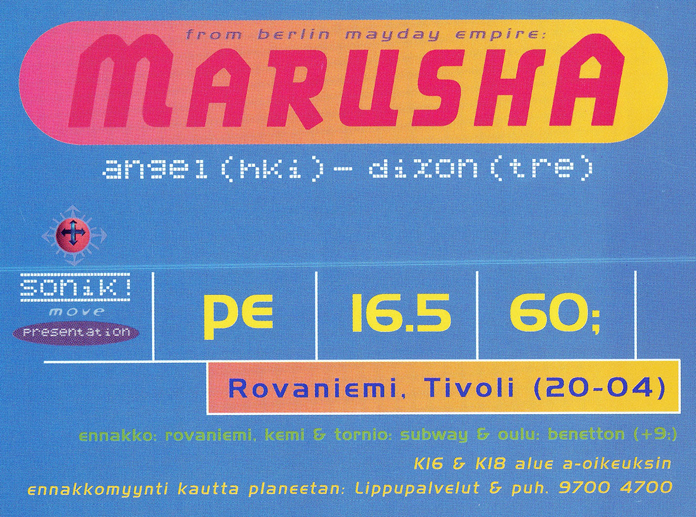 Flyers from the past